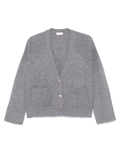 Шерстяной кардиган, серый Liu jo