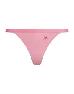 Комплект Ikon из трех трусов-стрингов, розовый Karl lagerfeld