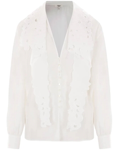 Рубашка с вышивкой, белый Chloe