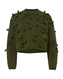 Фактурный джемпер, зеленый Jw anderson