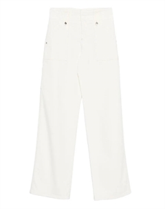 Джинсы с люверсами, белый Ermanno scervino