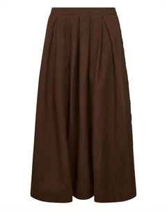 Юбка в складку, коричневый Uma wang