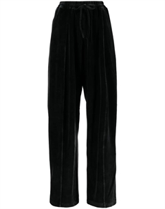 Спортивные брюки с кулиской и логотипом, серый Alexander wang