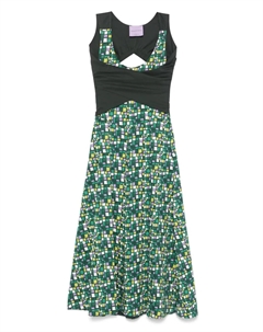 Платье макси Frisia, зеленый Weekend max mara