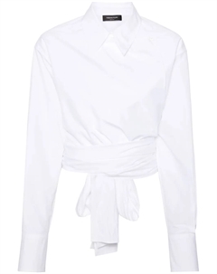 Рубашка с запахом, белый Fabiana filippi