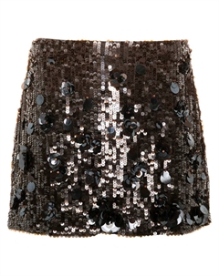 Юбка мини Glow, коричневый Parosh