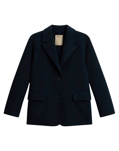 Однобортный пиджак, синий Woolrich