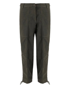 Брюки с кулиской и карманами, зеленый Aspesi