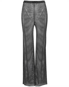 Прямые брюки со стразами, черный Santa brands