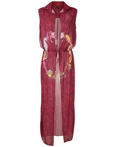 Пляжное платье с принтом, красный Amir slama