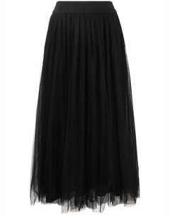 Юбка миди с завышенной талией, черный Fabiana filippi