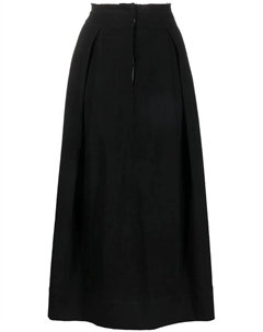 Длинная плиссированная юбка, черный Uma wang