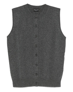 Кардиган без рукавов, серый Fabiana filippi