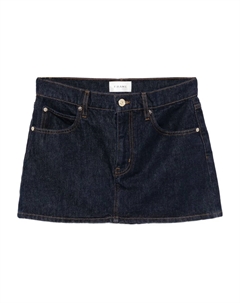 Джинсовая юбка мини, синий Frame