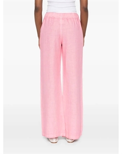 Льняные брюки, розовый 120% lino
