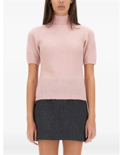 Джемпер с короткими рукавами, розовый A.p.c.