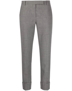 Укороченные брюки строгого кроя, серый Thom browne