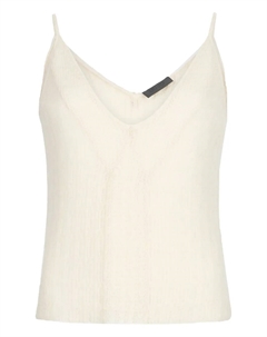 Топ с V-образным вырезом, нейтральный Liu jo