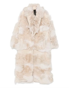 Шуба из овчины, нейтральный Blancha