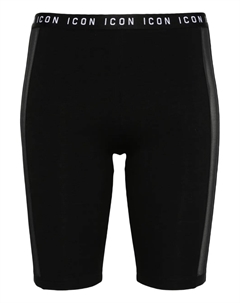 Облегающие шорты Icon, черный Dsquared2