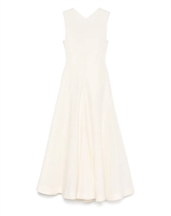 Платье миди Mellie, нейтральный Khaite