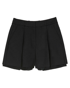 Шерстяные шорты строгого кроя, черный Ports 1961