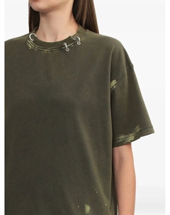 Футболка с выцветшим эффектом, серый We11done