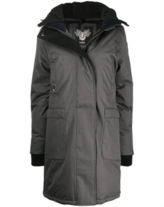 Пуховик на молнии, серый Nobis