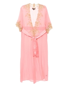 Длинный халат Orchid, розовый Kiki de montparnasse