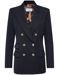 Шерстяной пиджак Marine, синий Philipp plein