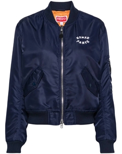 Бомбер Lucky Tiger, синий Kenzo