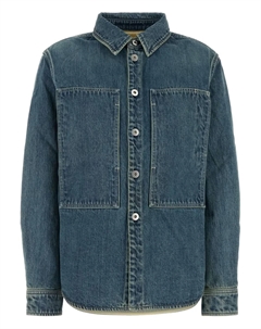 Джинсовая рубашка оверсайз, синий Jil sander