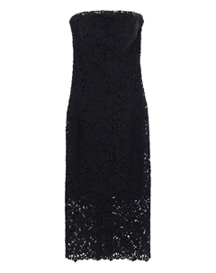 Кружевное платье, черный Ermanno scervino