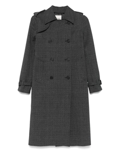 Пальто с кристаллами, серый Sandro