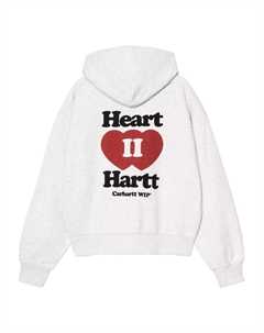 Худи на молнии с логотипом, серый Carhartt wip