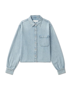 Джинсовая рубашка с длинными рукавами, синий Rag & bone