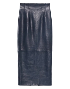 Юбка миди Loxley, синий Khaite