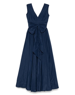 Платье миди с бантом, синий Cenere gb