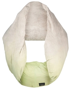 Пуховик Donut с эффектом омбре, нейтральный Moncler + rick owens