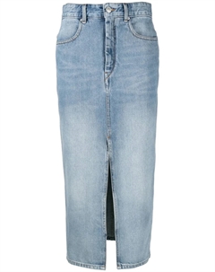 Джинсовая юбка миди Julicia, синий Isabel marant