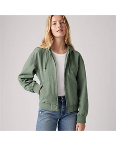 Свободная куртка-бомбер с капюшоном, цвет Light Green Levi's®