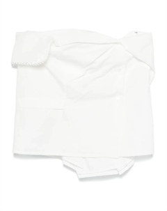 Поплиновый топ, белый Miu miu