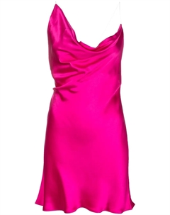 Шелковое платье мини с драпировкой, розовый Y / project