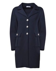 Двубортное пальто, синий Charlott