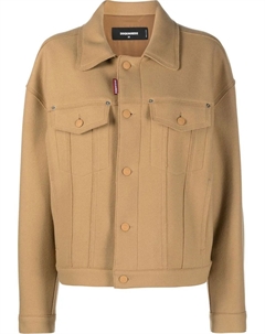 Куртка из смеси натуральной шерсти, нейтральный Dsquared2