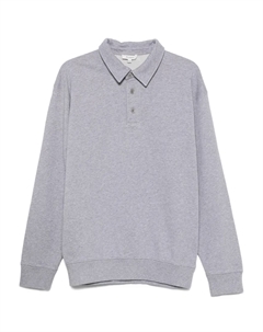 Рубашка поло с длинными рукавами, серый Jw anderson