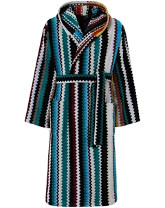 Халат с узором зигзаг, синий Missoni home