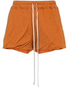 Шорты из джерси с разрезами, оранжевый Rick owens