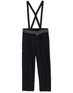 Брюки строгого кроя, синий Midorikawa