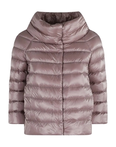 Стеганая куртка с высоким воротником, розовый Herno